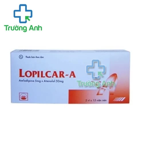 Lopilcar-A Pymepharco - Thuốc điều trị tăng huyết áp